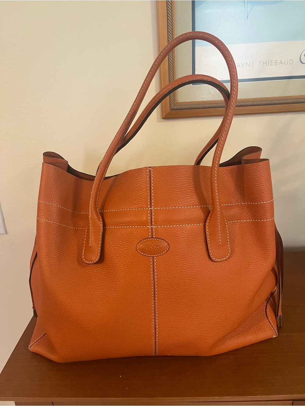 Tod’s Diana or D bag tote circa 2005